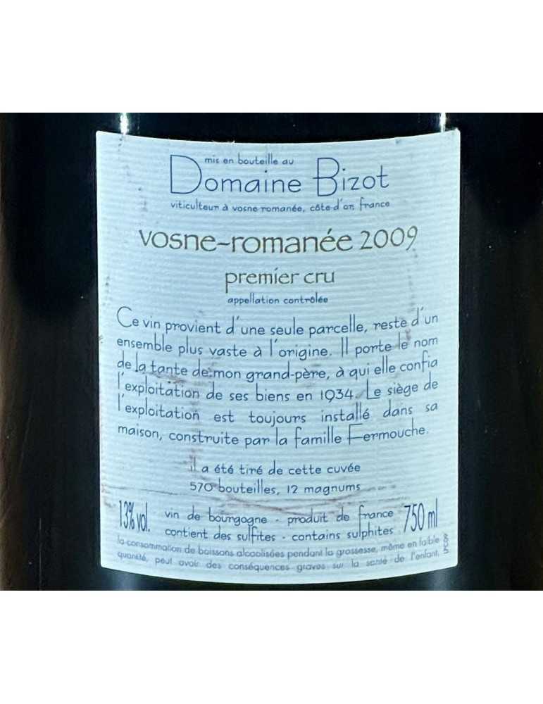 Vosne-Romanee 1er cru 'Elise Fermouche' 2009 Domaine Jean Yves Bizot