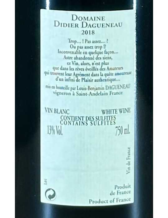 "Blanc etc" 2018 - Didier Dagueneau