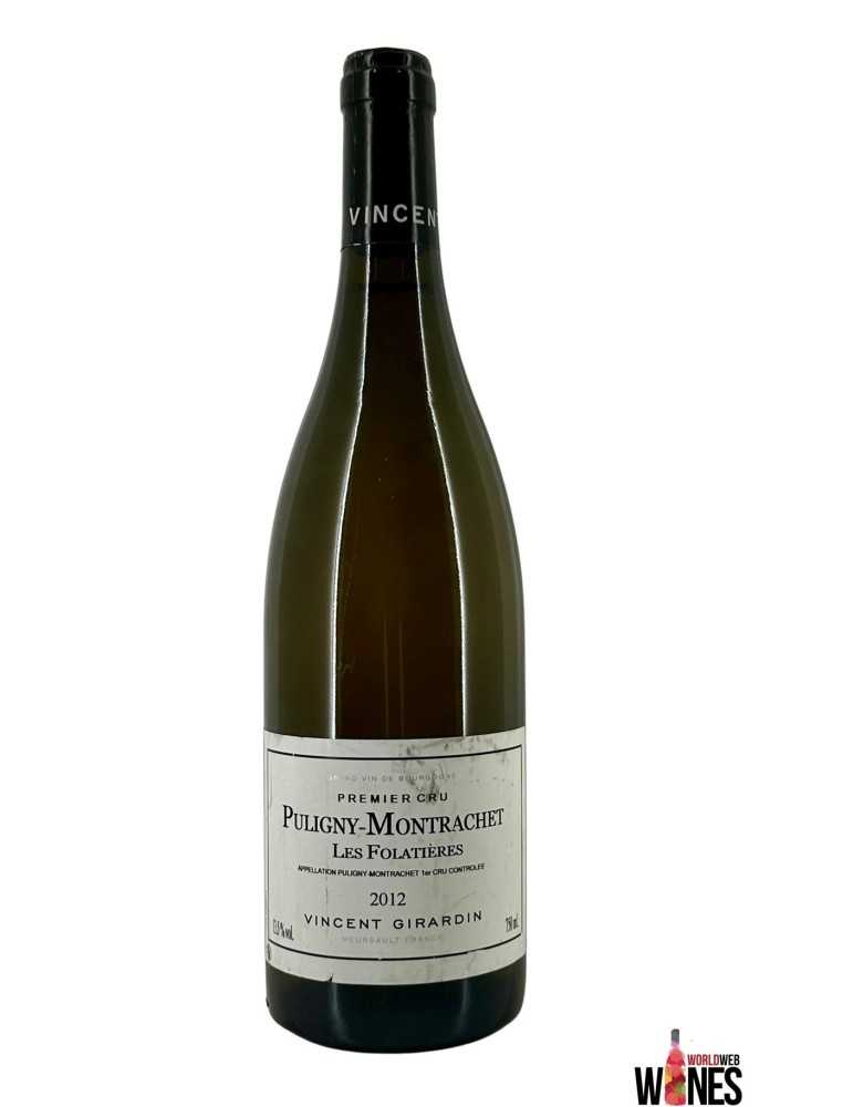 Puligny Montrachet Les Folatières 2012 - Vincent Girardin