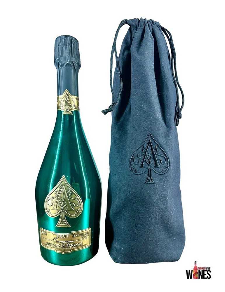 Champagne Armand de Brignac Brut Green Limited Edition (velvet bag)