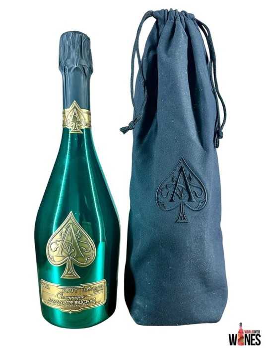 Champagne Armand de Brignac Brut Green Limited Edition (velvet bag)