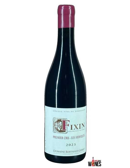 Fixin 1er Cru « Les Hervelets » 2023 – Domaine Berthaut‑Gerbet