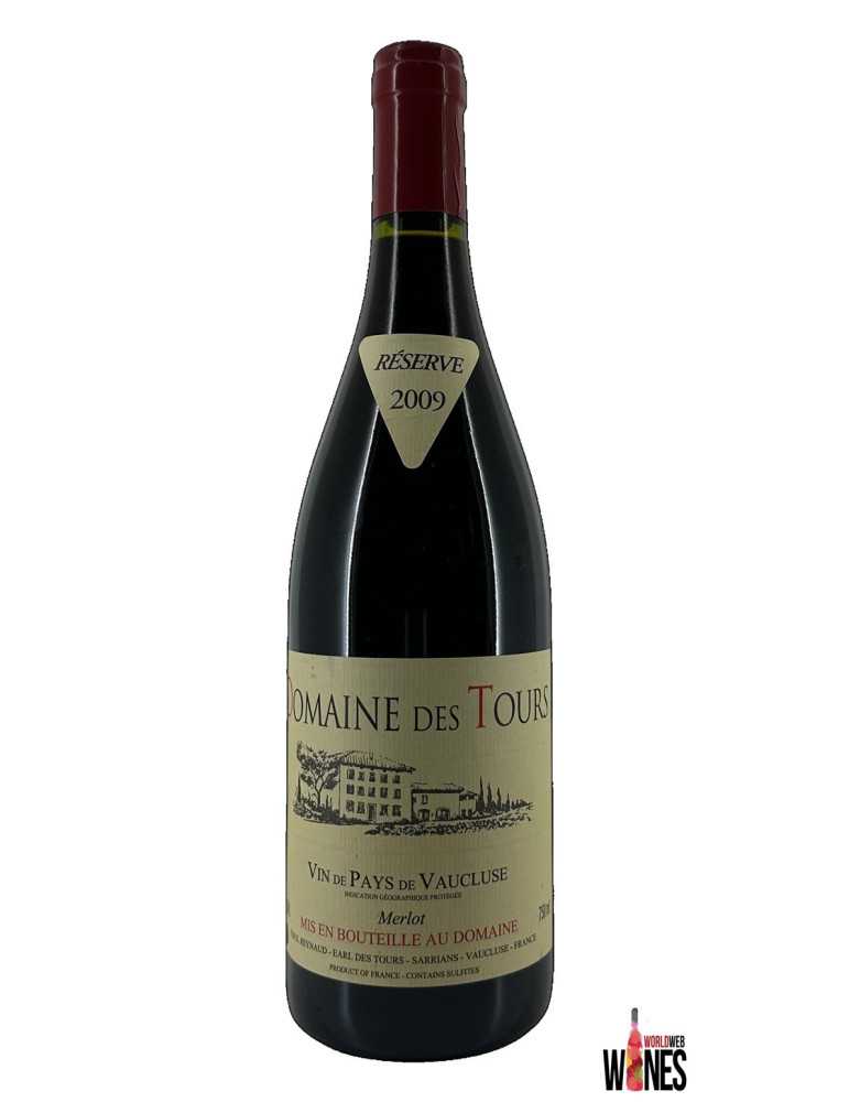 Domaine des Tours Vin de Pays du Vaucluse Merlot 2009
