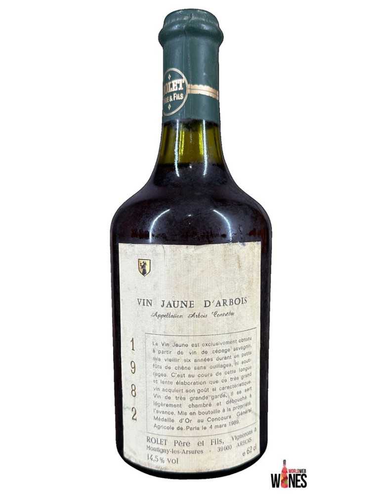 Vin Jaune Arbois 1982 - domaine Rolet Pere & Fils