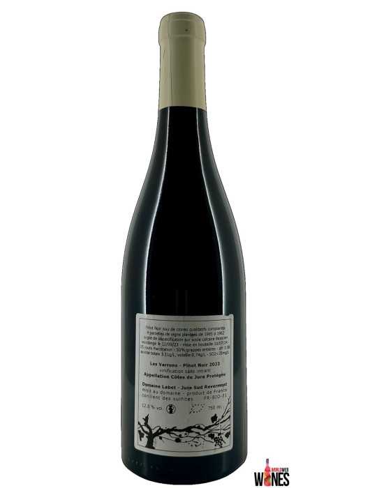 Pinot noir "les Varrons" 2023 - domaine Labet