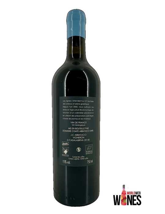 Vin de France Rouge MONTE MARE 2021 - Comte Abbatucci