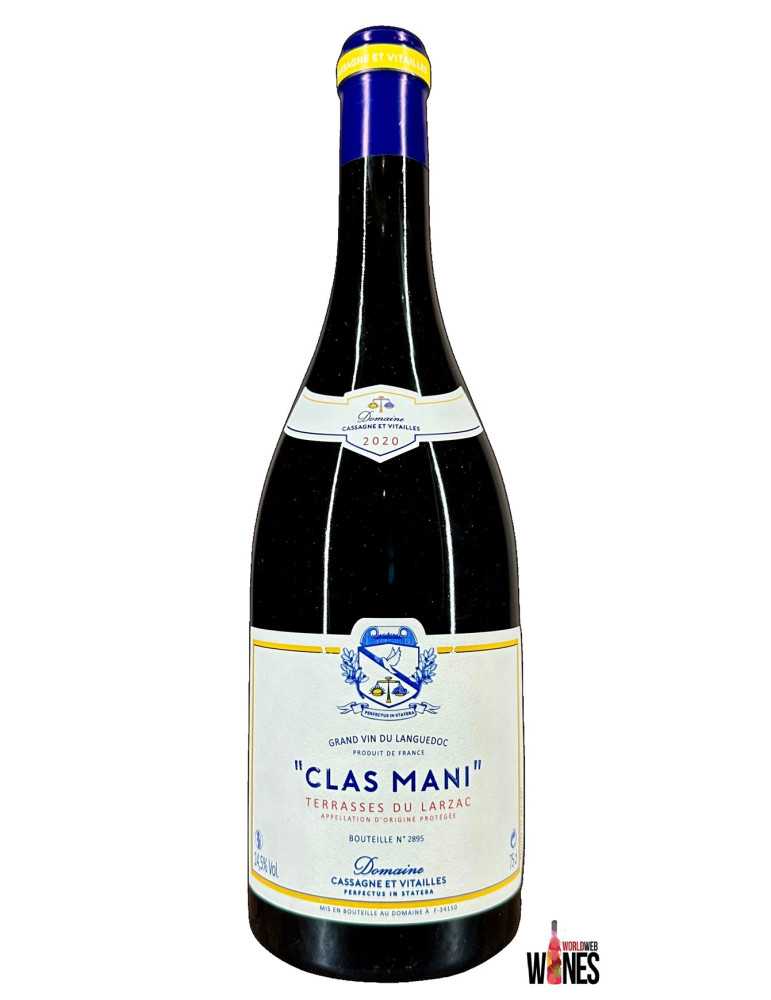 Terrasses du Larzac Rouge « Clas Mani » 2020 – Domaine Cassagne et Vitailles
