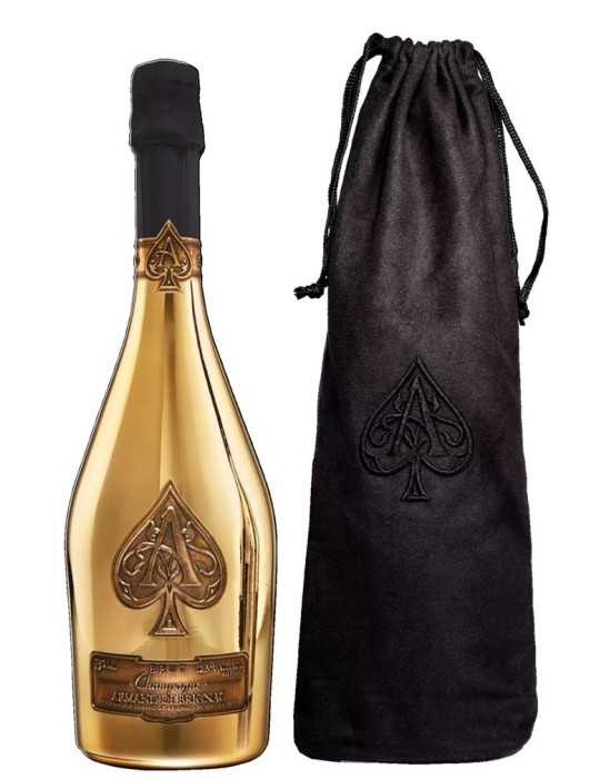 Champagne Armand de Brignac Ace of Spades Brut Gold (Velvet bag)