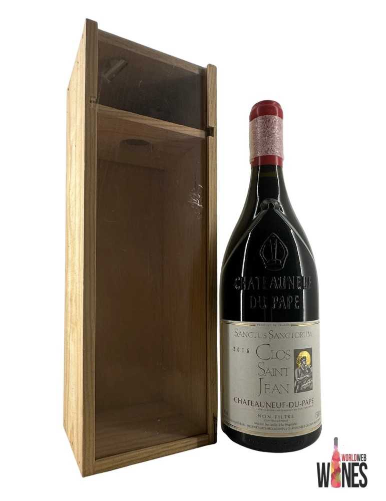Chateauneuf-du-Pape Sanctus Sanctorum 2016 - domaine Clos St Jean (magnum, 1.5 l)