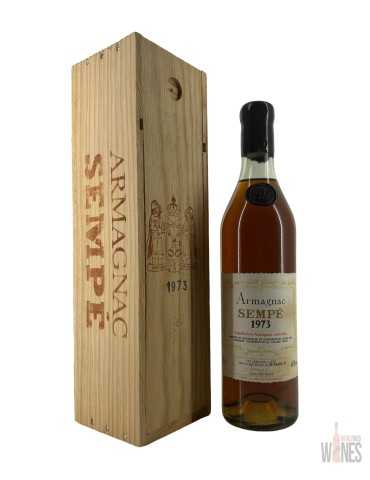 Sempé Armagnac Vintage 1973 (70cl, avec CBO)