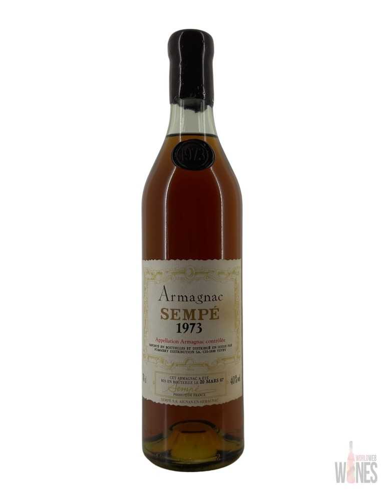 Sempé Armagnac Vintage 1973 (70cl, avec CBO)