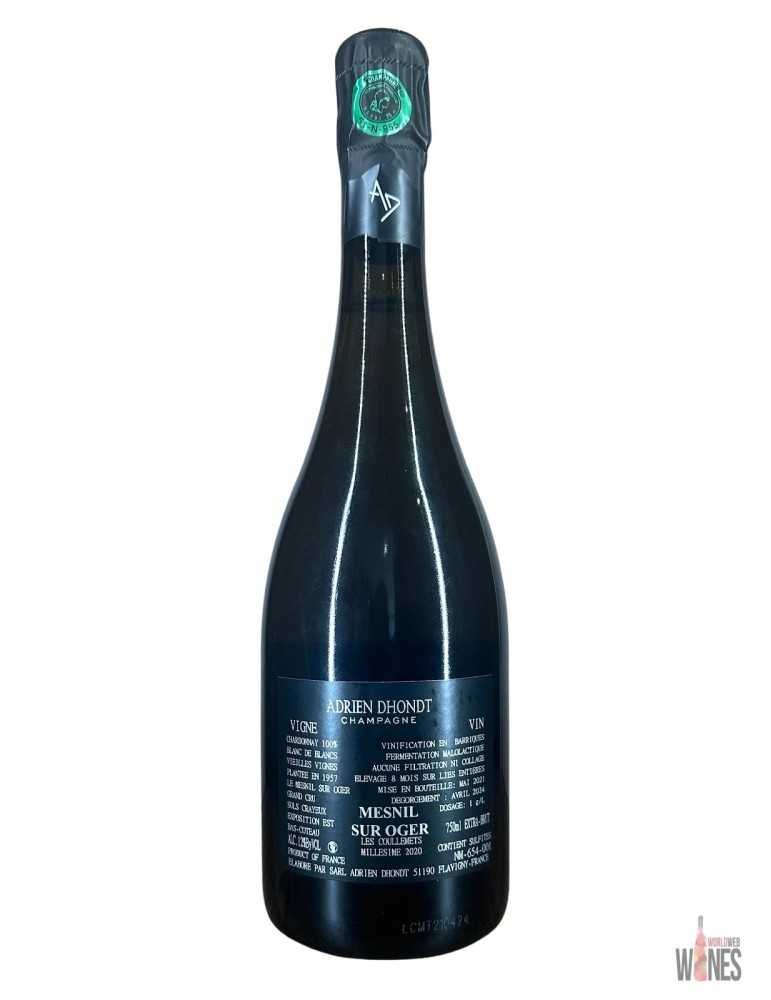 Adrien Dhondt Les Coullemets 2020 | Champagne Grand Cru