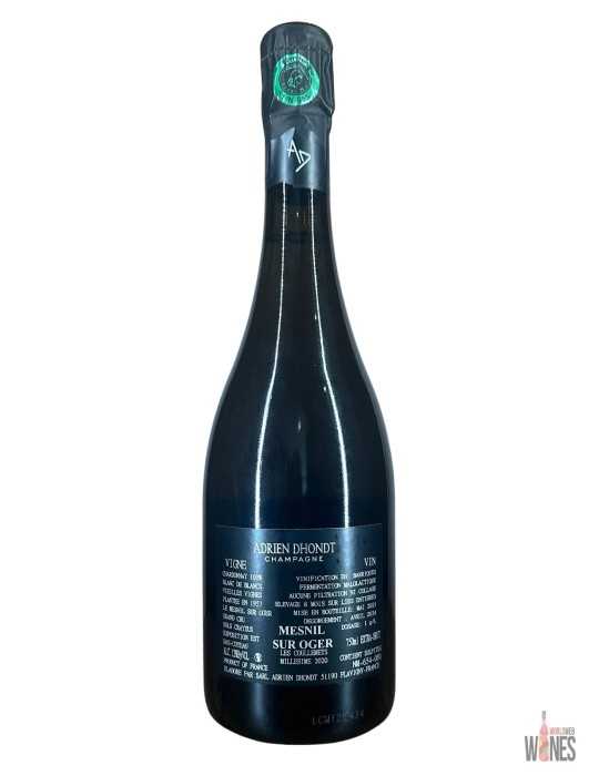 Adrien Dhondt Les Coullemets 2020 | Champagne Grand Cru