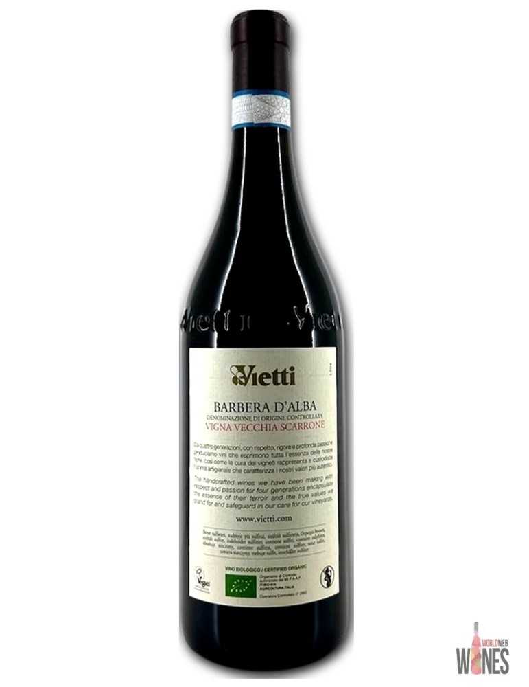 Barbera d'Alba Scarrone Vigna Vecchia 2019 - domaine Vietti