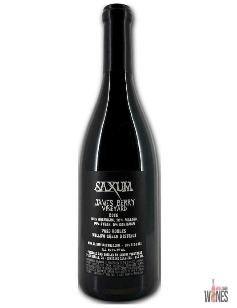 James Berry Vineyard Red 2018 - Saxum Vineyards