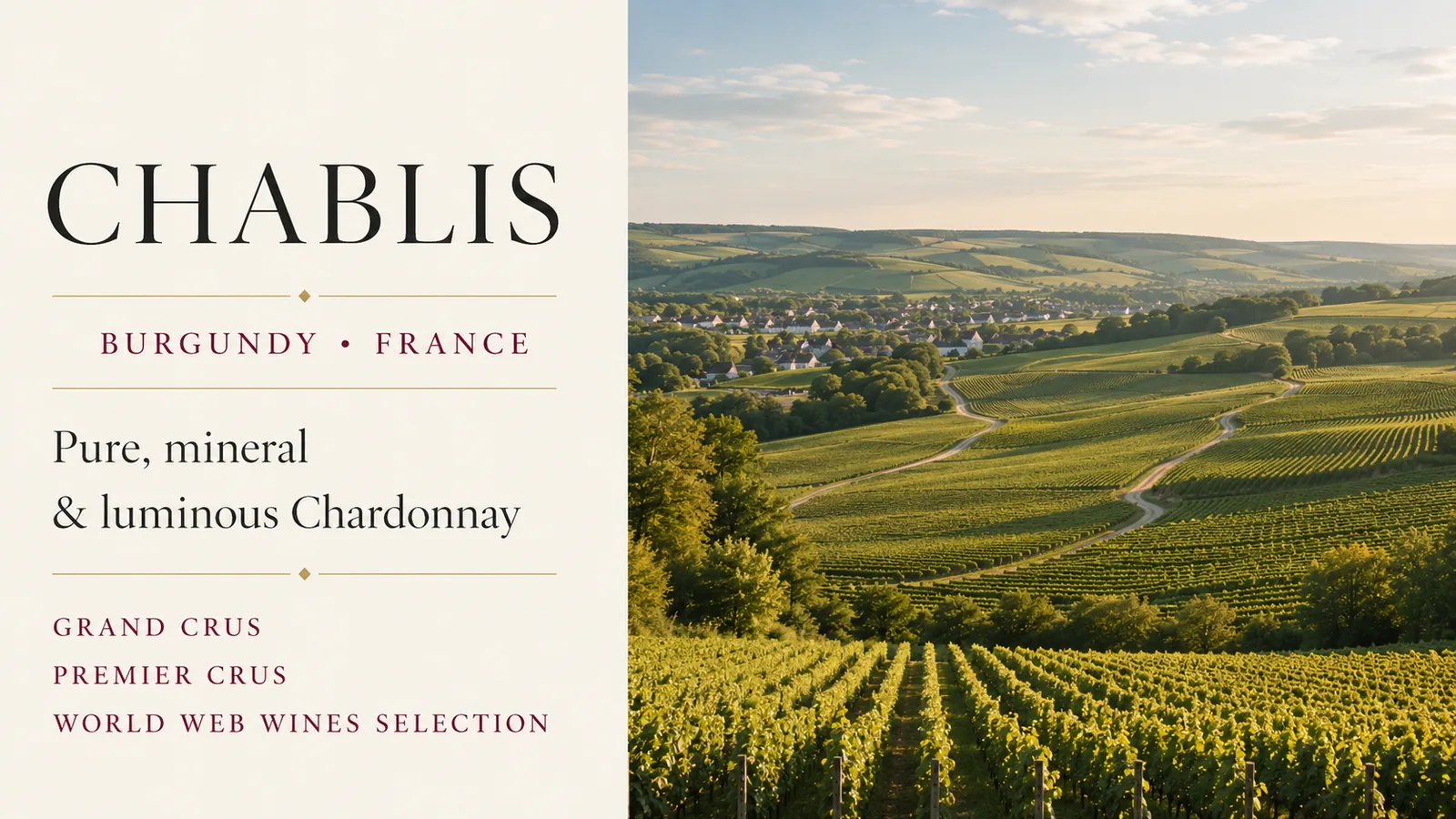 Chablis fine burgundy wines
