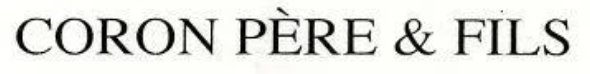 Coron Père & Fils
